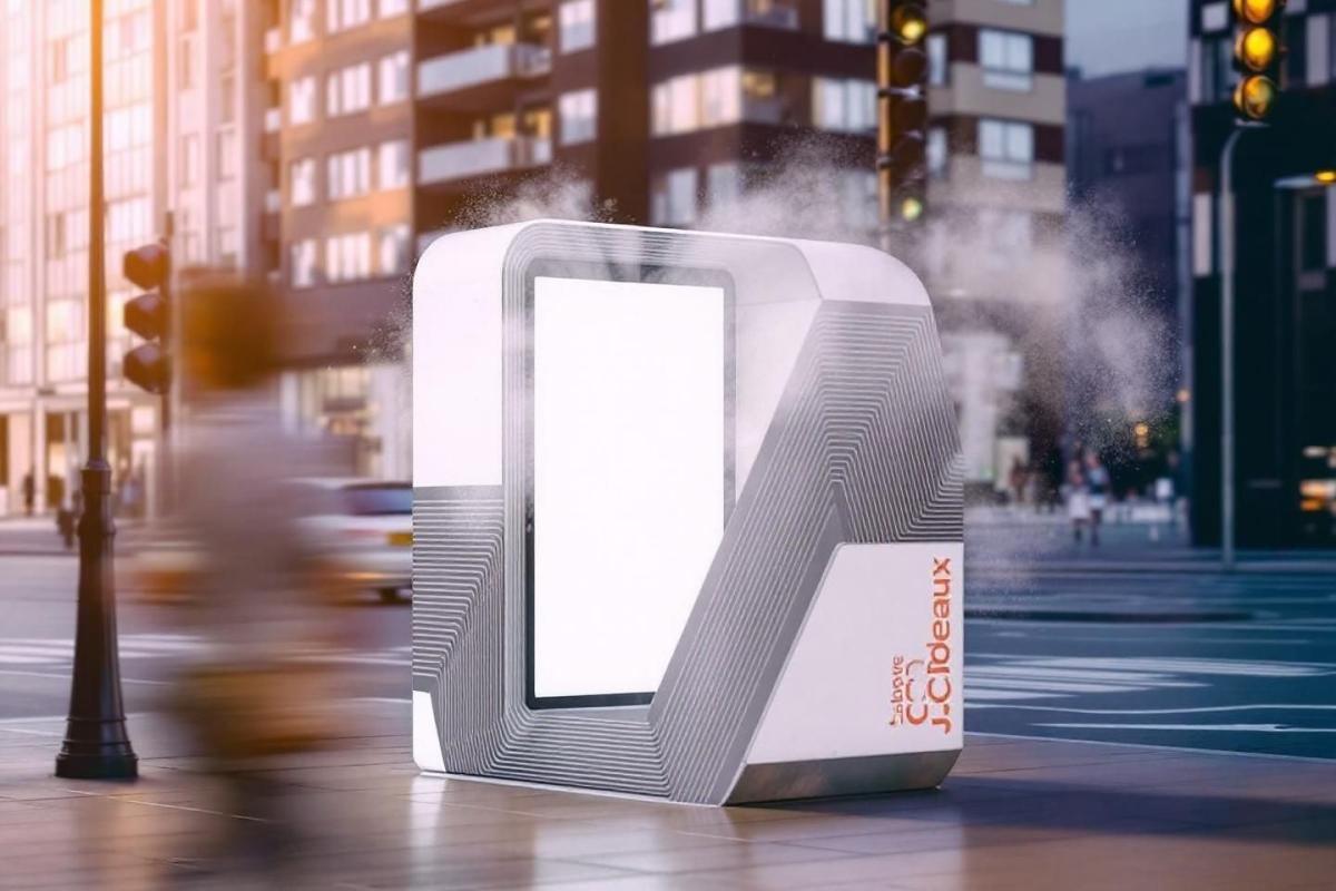 Abribus intelligents JCDecaux : climatisation et air purifié