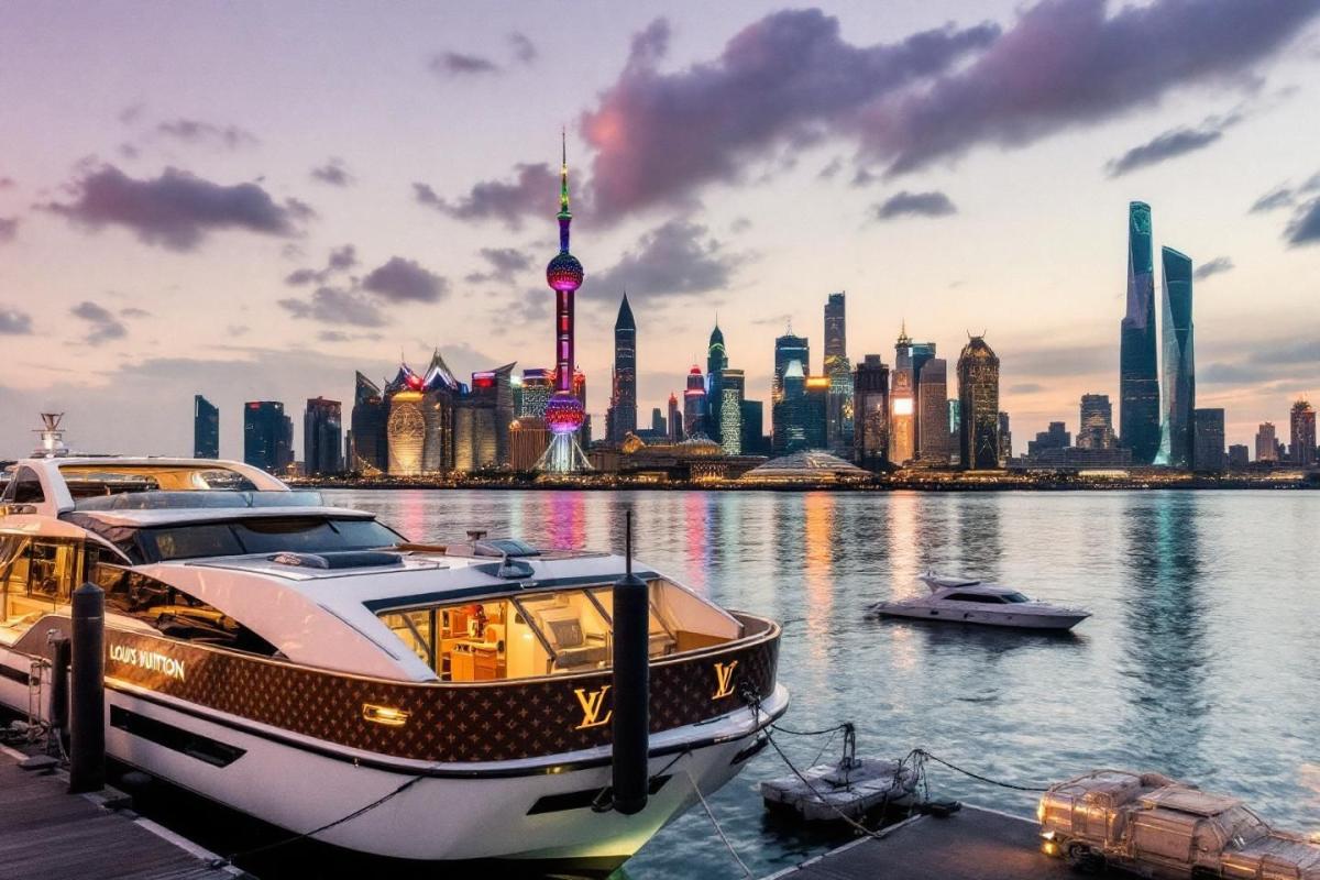 Louis Vuitton ouvre The Louis, un flagship bateau à Shanghai
