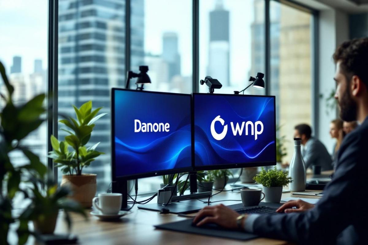Danone et WNP créent un studio social media intégré et hybride