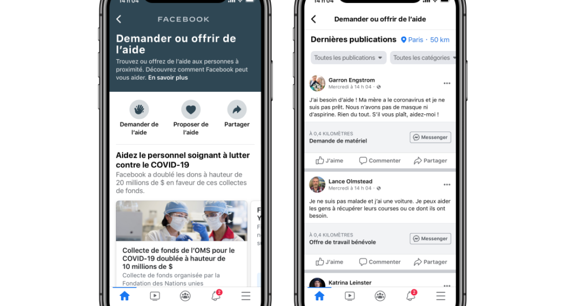 covid community help facebook une e1585839525355 1108x600