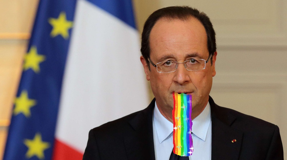 Hollande est sur snapchat