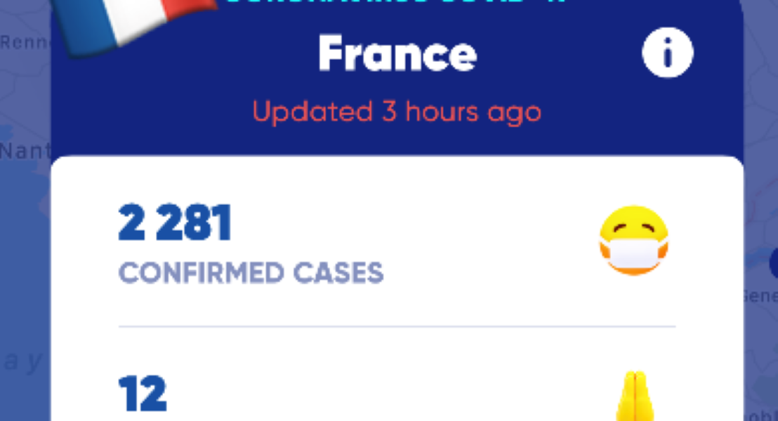 Zenly : l’application pour suivre l’évolution du coronavirus en France
