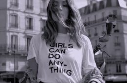Zadig et Voltaire campagne #GirlsCan