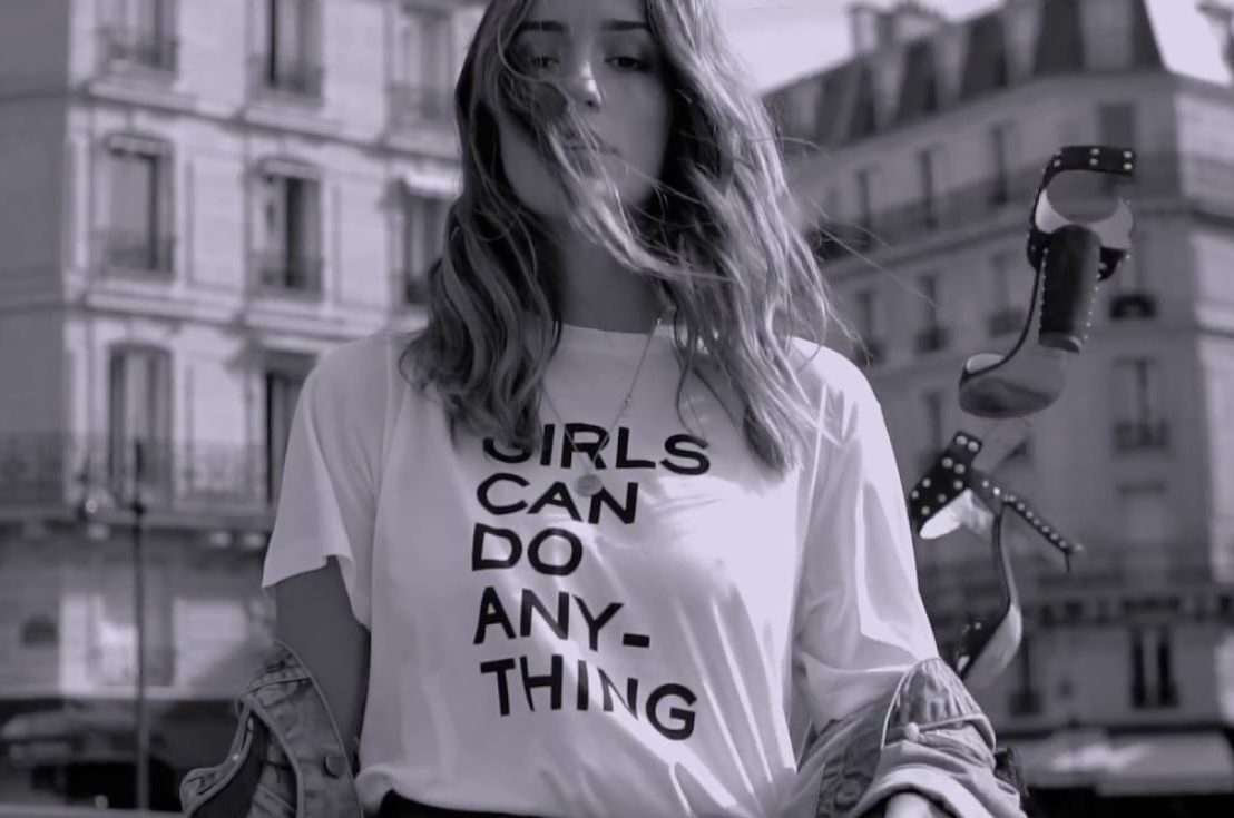 Zadig et Voltaire campagne #GirlsCan