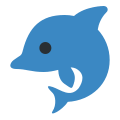 emoji dolphin twitter