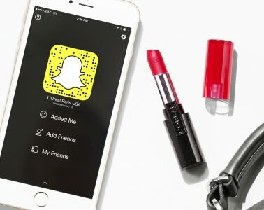 loreal snapchat achats influenth 378x300