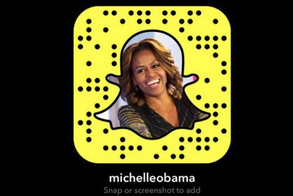 Michelle Obama Snapchat 