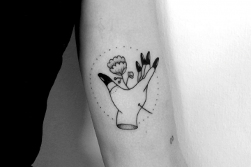 Tami_Hopf, les tatouages faits de points