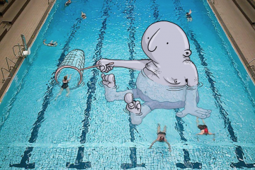 LucasLevitan, des personnages dessinés envahissent Londres