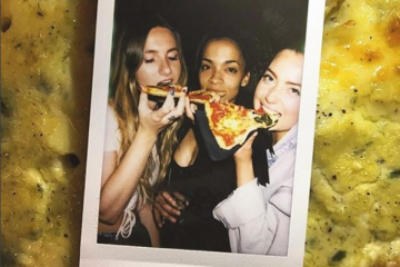 HotGirlsEatingPizza, des femmes et de la pizza