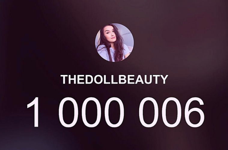 TheDollBeauty, déjà 1 million d&rsquo;abonnés sur Youtube !