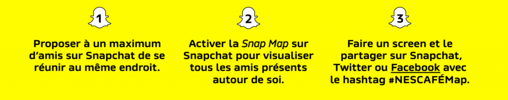 Snapchat Nescafé