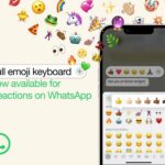 WhatsApp permet à ses utilisateurs de réagir aux messages avec n’importe quel émoji