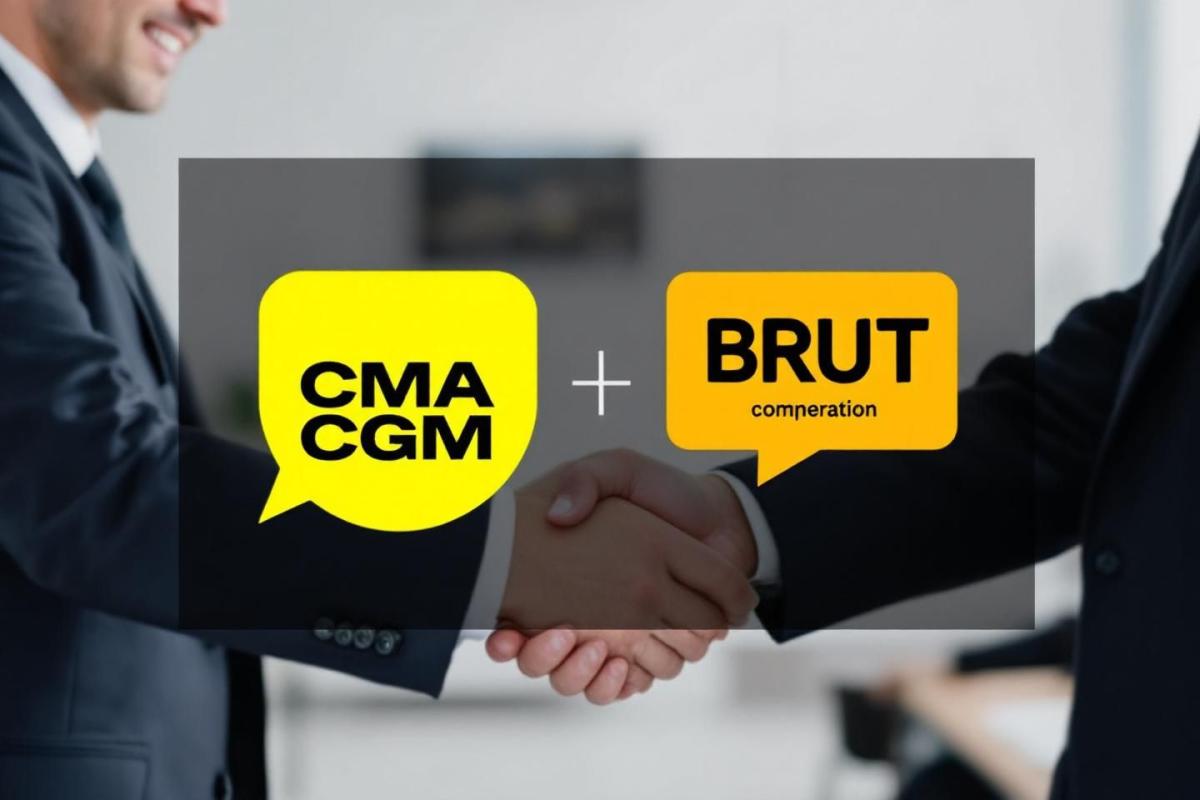 CMA CGM rachète Brut : nouvelle étape dans l'empire médiatique