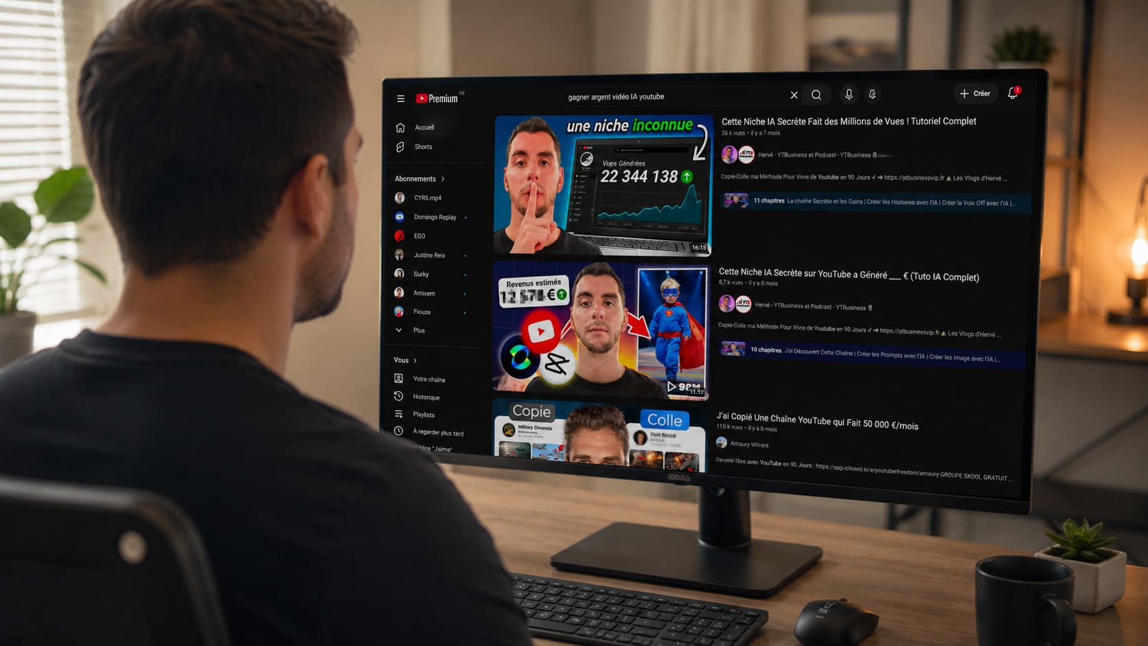 les vidéos ia sur youtube