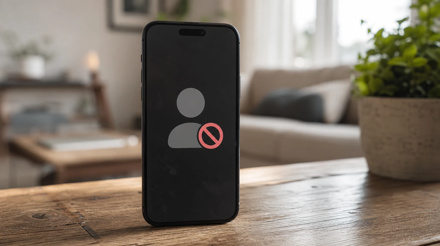 Blocage sur TikTok