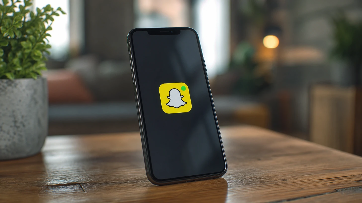 Point vert Snapchat