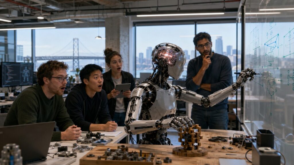 À San Francisco, une startup découvre que le « cerveau » de son robot sait faire des choses qu’on ne lui a jamais apprises