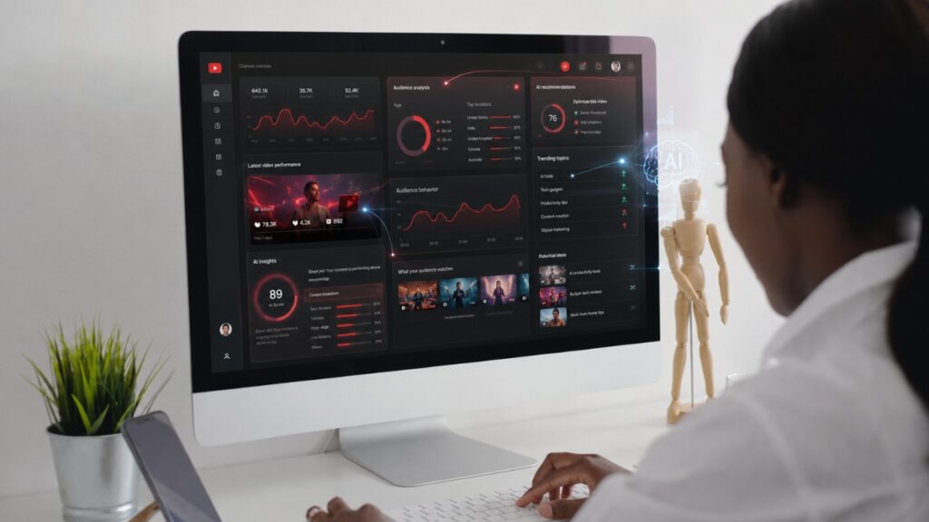 YouTube Studio change : une nouvelle IA va analyser les vidéos, l’audience et les sujets qui peuvent fonctionner
