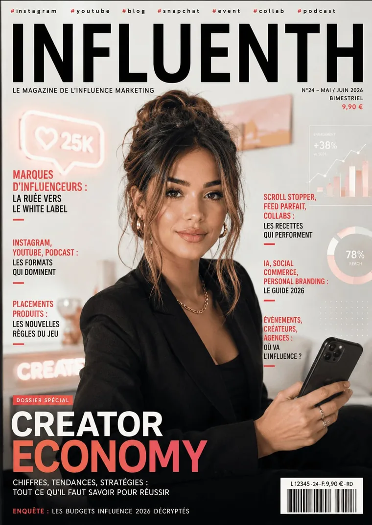Magazine Influenth n°24 — Creator Economy