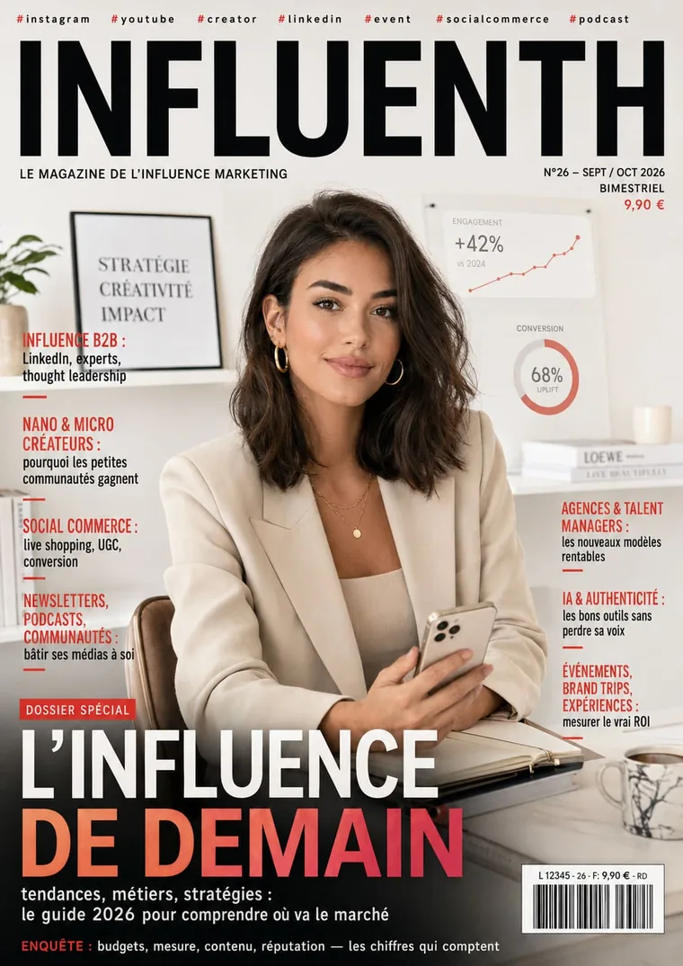 Magazine Influenth n°26 — L'influence de demain